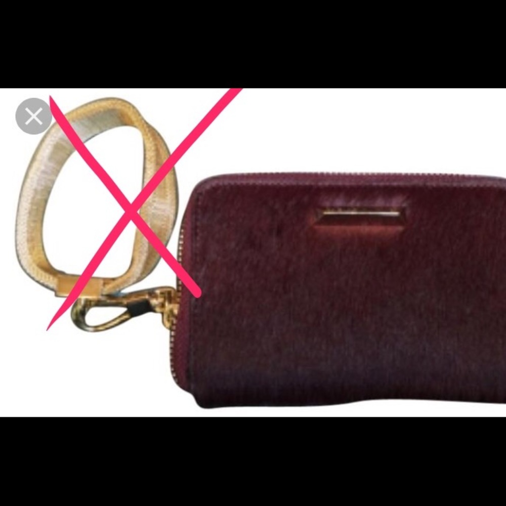 Elizabeth and James wristlet